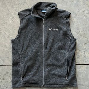 Mens Columbia fleece vest
